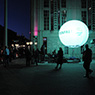 Friedrichstadtpaslast 200W HQI Leuchtballon auf Stativ